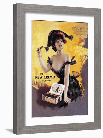 The New Cremo Victoria Cigar-PAL (Jean de Paleologue)-Framed Art Print