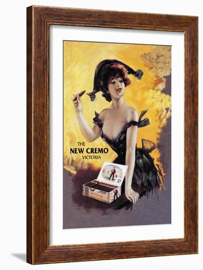 The New Cremo Victoria Cigar-PAL (Jean de Paleologue)-Framed Art Print