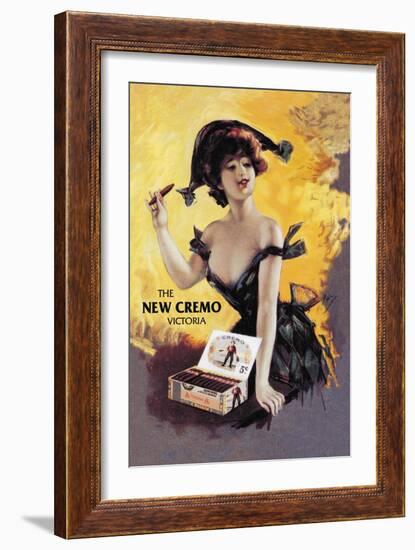 The New Cremo Victoria Cigar-PAL (Jean de Paleologue)-Framed Art Print