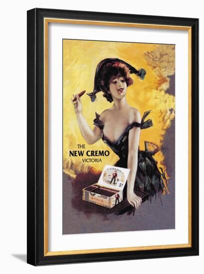 The New Cremo Victoria Cigar-PAL (Jean de Paleologue)-Framed Art Print