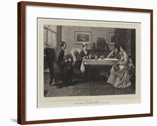 The New Curate-David Wilkie Wynfield-Framed Giclee Print
