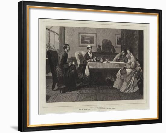 The New Curate-David Wilkie Wynfield-Framed Giclee Print