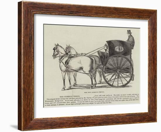 The New Curricle Tribus-null-Framed Giclee Print