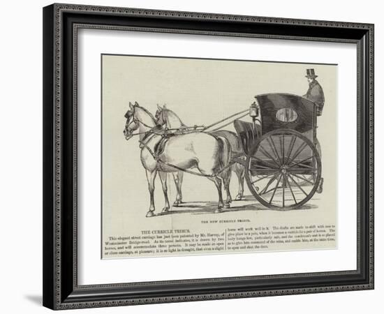 The New Curricle Tribus-null-Framed Giclee Print