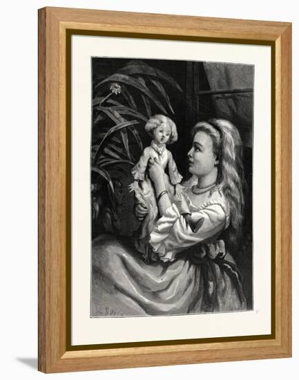 The New Doll. John S. Davis-null-Framed Premier Image Canvas