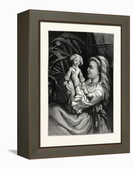 The New Doll. John S. Davis-null-Framed Premier Image Canvas