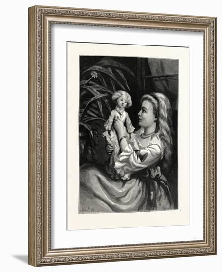 The New Doll. John S. Davis-null-Framed Giclee Print