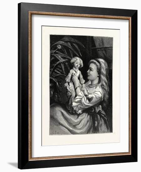 The New Doll. John S. Davis-null-Framed Giclee Print