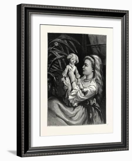 The New Doll. John S. Davis-null-Framed Giclee Print