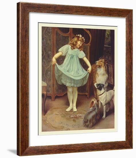 The New Dress-Arthur Elsley-Framed Premium Giclee Print