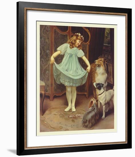 The New Dress-Arthur Elsley-Framed Premium Giclee Print