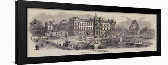 The New East Front of Buckingham Palace-null-Framed Giclee Print