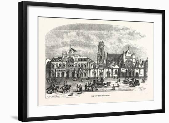 The New Exchange, Paris-null-Framed Giclee Print