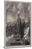 The New German Emperor Opening the Reichstag, Berlin-null-Mounted Giclee Print