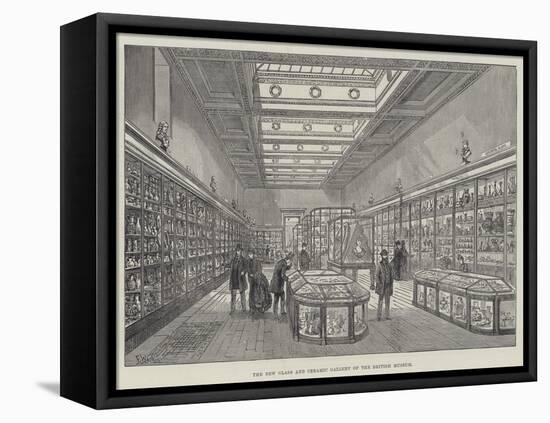 The New Glass and Ceramic Gallery of the British Museum-Frank Watkins-Framed Premier Image Canvas