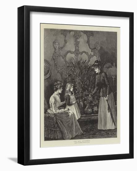 The New Governess-Arthur Hopkins-Framed Giclee Print