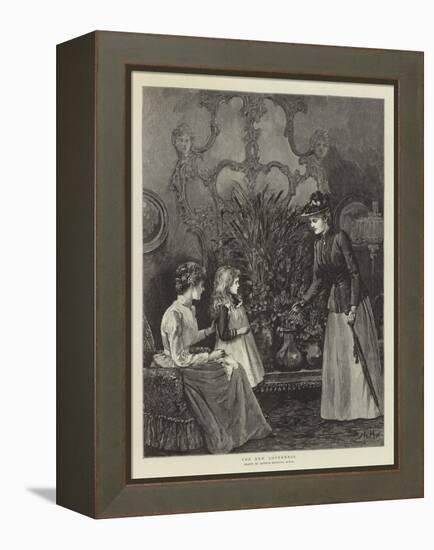 The New Governess-Arthur Hopkins-Framed Premier Image Canvas