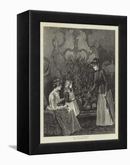 The New Governess-Arthur Hopkins-Framed Premier Image Canvas