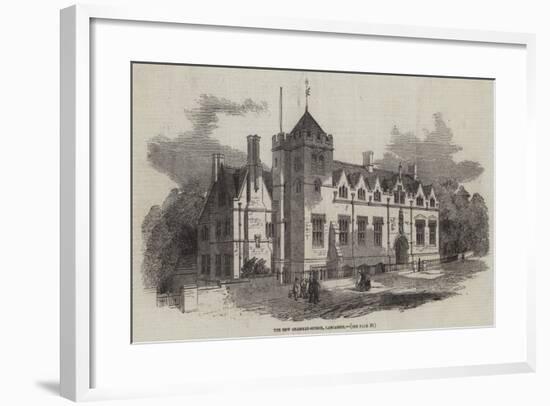 The New Grammar-School, Lancaster-null-Framed Giclee Print