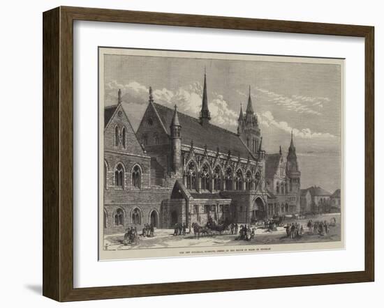 The New Guildhall, Plymouth, Opened by the Prince of Wales on Thursday-Frank Watkins-Framed Giclee Print