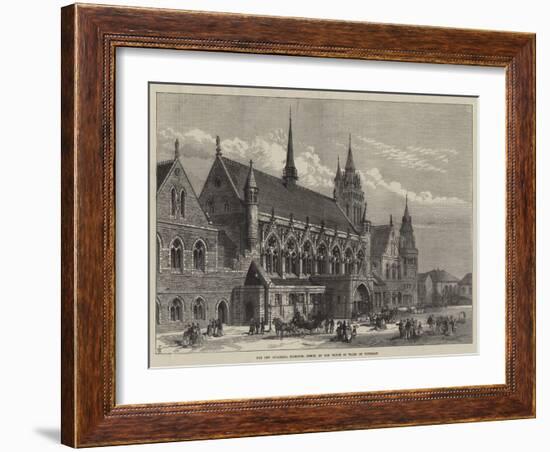 The New Guildhall, Plymouth, Opened by the Prince of Wales on Thursday-Frank Watkins-Framed Giclee Print