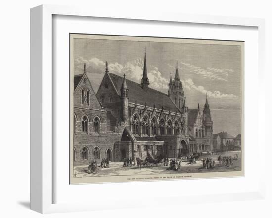 The New Guildhall, Plymouth, Opened by the Prince of Wales on Thursday-Frank Watkins-Framed Giclee Print