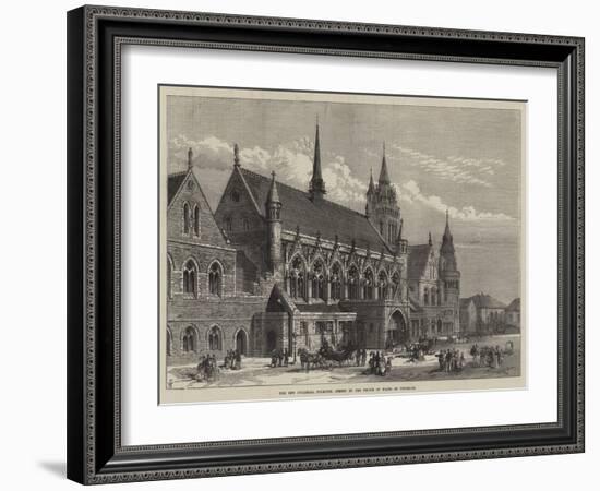 The New Guildhall, Plymouth, Opened by the Prince of Wales on Thursday-Frank Watkins-Framed Giclee Print