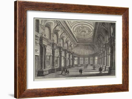 The New Hall of the Drapers' Company, Throgmorton-Street-Frank Watkins-Framed Giclee Print