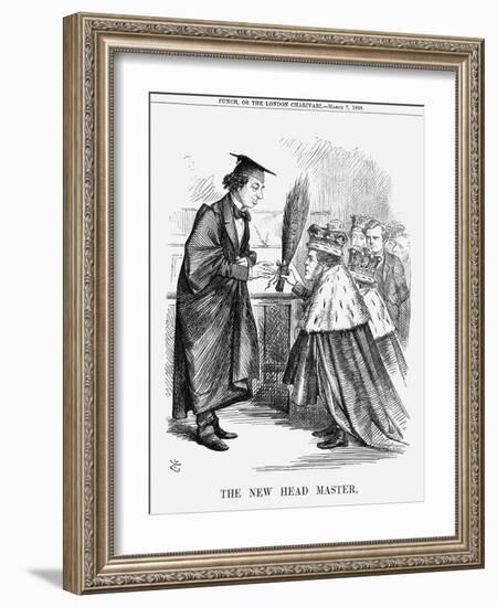 The New Head Master, 1868-John Tenniel-Framed Giclee Print