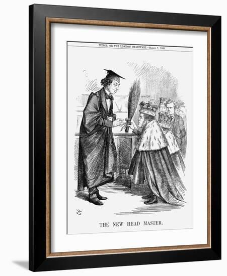 The New Head Master, 1868-John Tenniel-Framed Giclee Print