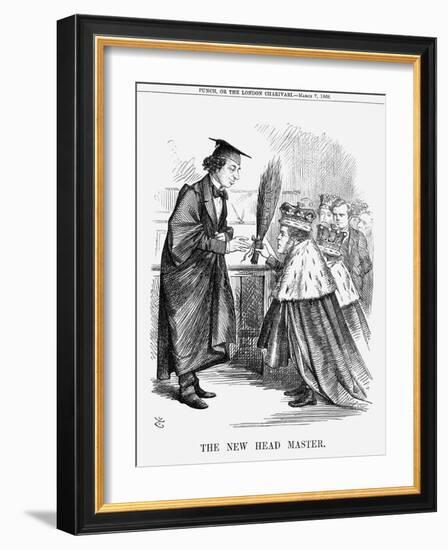 The New Head Master, 1868-John Tenniel-Framed Giclee Print