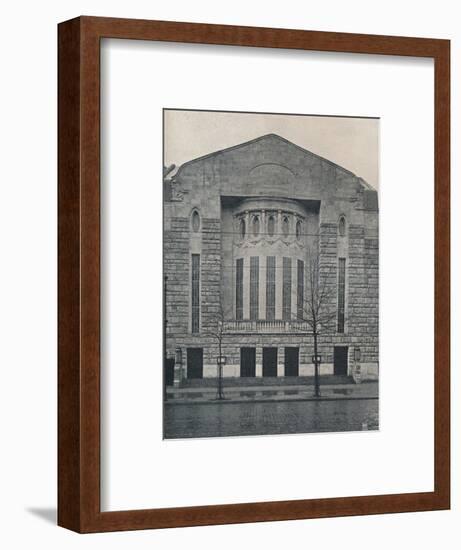 'The New Hebbel Theatre, Berlin', c1908-Unknown-Framed Photographic Print