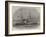 The New Hong-Kong and Canton Steam-Ship Nurgis-Edwin Weedon-Framed Giclee Print