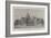 The New Hungarian Houses of Parliament at Budapest-null-Framed Giclee Print