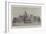 The New Hungarian Houses of Parliament at Budapest-null-Framed Giclee Print