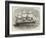 The New Indian Mail Steam-Ship England-Edwin Weedon-Framed Giclee Print