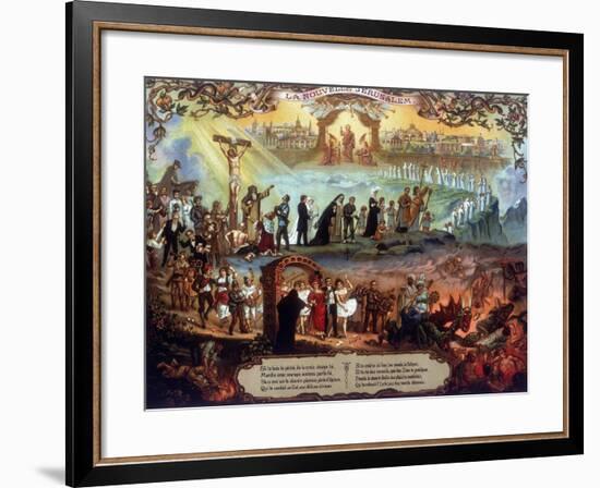 The New Jerusalem, C1900-null-Framed Premium Giclee Print