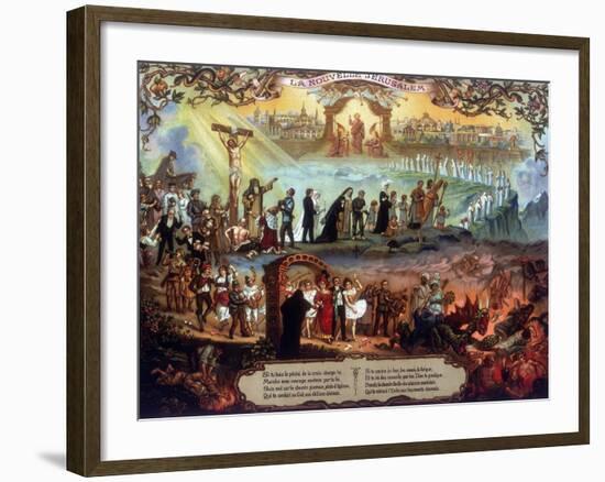 The New Jerusalem, C1900-null-Framed Premium Giclee Print