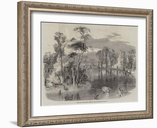 The New Lake, Kew Gardens-null-Framed Giclee Print