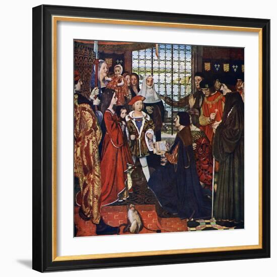 The New Learning, C1910, (C1900-192)-Frank Cadogan Cowper-Framed Giclee Print