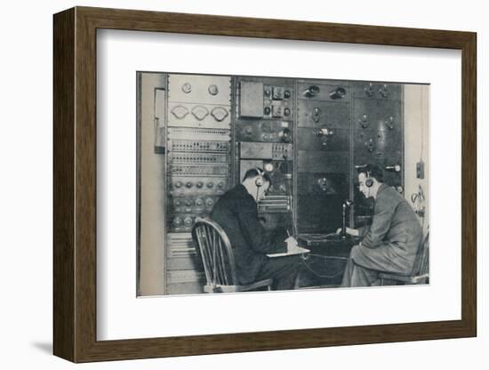 'The New Magic: Sending Pictures by Wireless and the Unescapable Telephone', c1935-Unknown-Framed Photographic Print