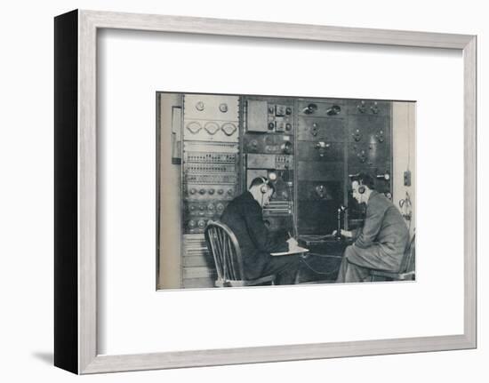 'The New Magic: Sending Pictures by Wireless and the Unescapable Telephone', c1935-Unknown-Framed Photographic Print