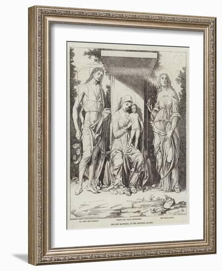 The New Mantegna, at the National Gallery-Andrea Mantegna-Framed Giclee Print