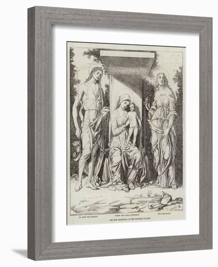 The New Mantegna, at the National Gallery-Andrea Mantegna-Framed Giclee Print