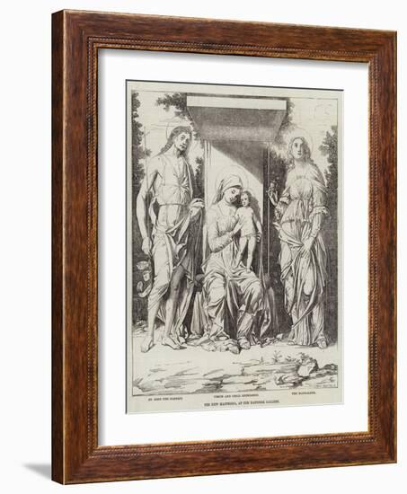 The New Mantegna, at the National Gallery-Andrea Mantegna-Framed Giclee Print