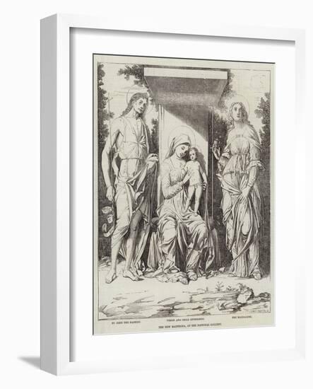 The New Mantegna, at the National Gallery-Andrea Mantegna-Framed Giclee Print