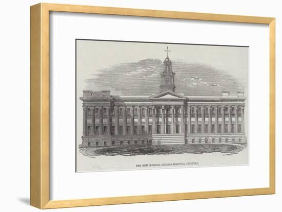 The New Medical College Hospital, Calcutta-null-Framed Giclee Print