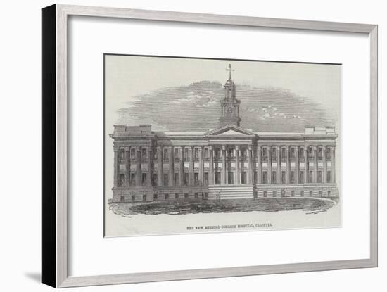 The New Medical College Hospital, Calcutta-null-Framed Giclee Print