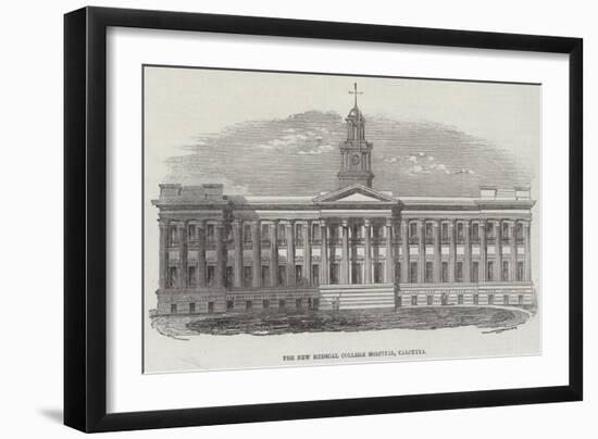 The New Medical College Hospital, Calcutta-null-Framed Giclee Print