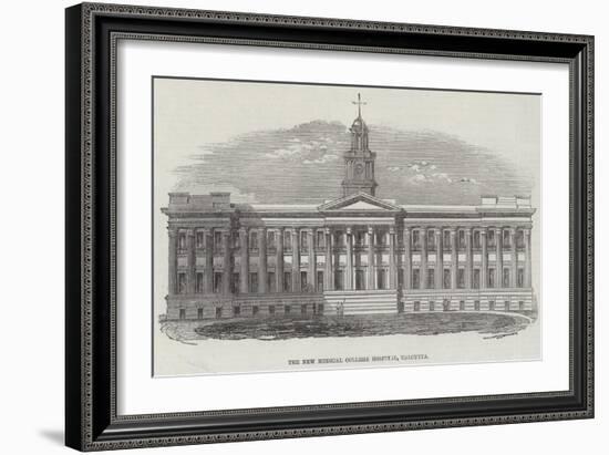 The New Medical College Hospital, Calcutta-null-Framed Giclee Print
